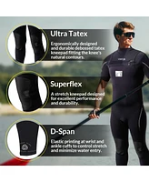 Body Glove Men Vapor Fullsuit, Short Sleeve Neoprene 2/2mm Wetsuit with Vapor Flex Exterior Thermofiber Interior