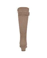 Impo Women's Georgia Memory Foam Stretch Wedge Boots
