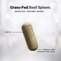 Codeage Beef Spleen Supplement - Grass-Fed, Freeze Dried, Non