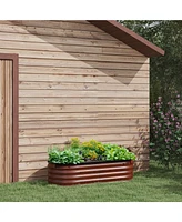 Galvanized Raised Garden Bed (5'x2'x1.4')
