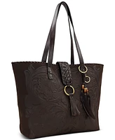 Patricia Nash Wyatt Extra-Large Leather Tote