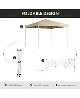 13' Pop-Up Canopy Tent with Carry Bag