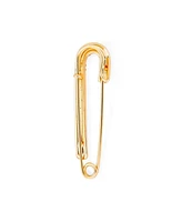 Bling Jewelry Fashion Large Statement Symbol Of Support Christmas Crystal Candy Cane Design Safety Pin Scarf Brooch Add Charms For Women Gold Plated 2