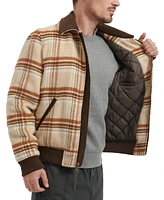 Levi's Men's Zip Corduroy-Collar Jacket