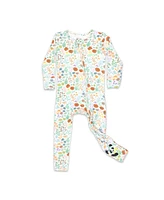 Bellabu Bear Unisex Baby Summer Floral Convertible Footie