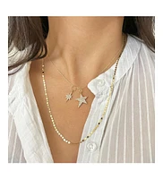 The Lovery Disco Link Chain Necklace 14K Yellow Gold inches