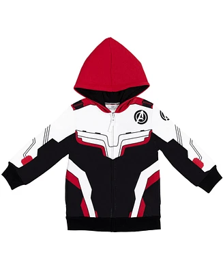 Marvel Toddler Boys Avengers Zip Up Hoodie to (2T - 18-20)