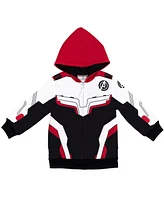 Marvel Toddler Boys Avengers Zip Up Hoodie to (2T - 18-20)