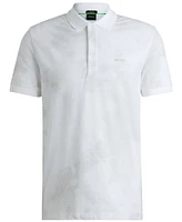 Boss by Hugo Men's Reflective Print Polo