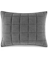 Oake Stonewashed Check Coverlet Set, Full/Queen, Exclusively at Macy's