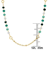 Macy's Green Crystal Necklace