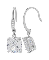 Macy's Cubic Zirconia Cushion Dangle Earrings