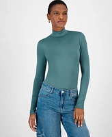 And Now This Women's Mock-Turtleneck Long-Sleeve Bodysuit