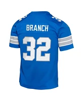 Nike Big Boys and Girls Brian Branch Blue Detroit Lions Team Player Game Jersey