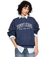 Tommy Jeans Women's Relaxed Varsity Crewneck Sweatshirt