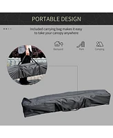 13' Pop Up Canopy Sun Shelter, Adjustable & Portable