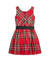 Polo Ralph Lauren Toddler and Little Girls Plaid Twill Dress