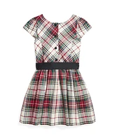 Polo Ralph Lauren Toddler and Little Girls Plaid Twill Dress