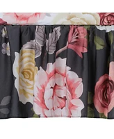 Lambs & Ivy Secret Garden Luxury Floral 3-Piece Cotton Sateen Crib Bedding Set