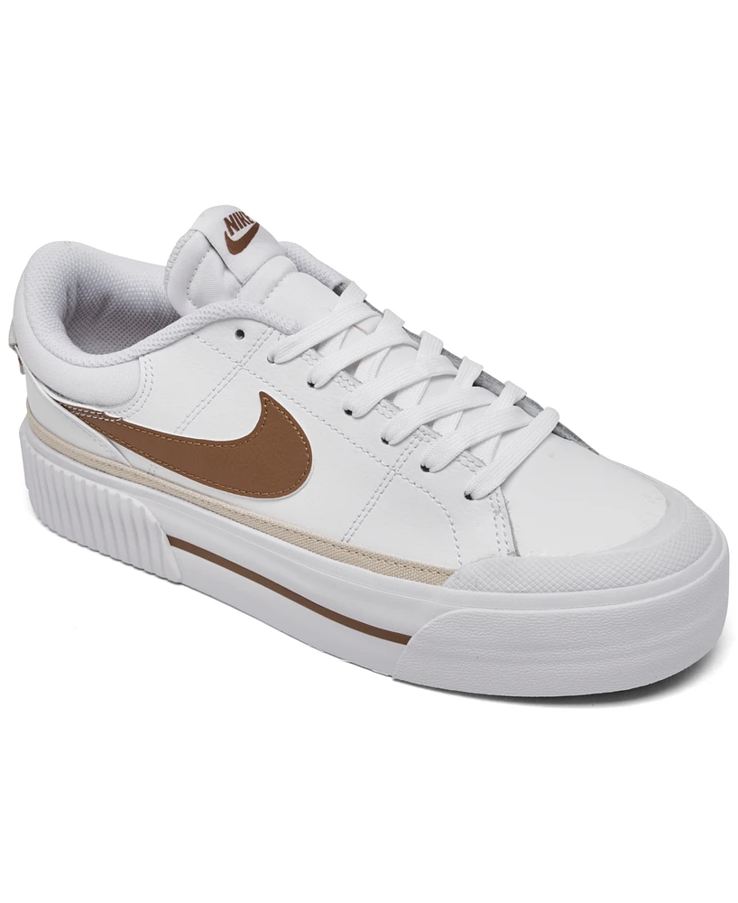 Nike Women's Court Legacy Lift Platform Casual Sneakers from Finish Line