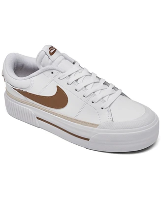 Nike Women's Court Legacy Lift Platform Casual Sneakers from Finish Line