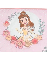 Lambs & Ivy Disney Princesses 3-Piece Nursery Baby Crib Bedding Set - Pink