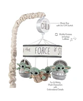 Lambs & Ivy Star Wars The Child/Baby Yoda Musical Baby Crib Mobile Soother Toy