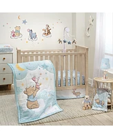 Bedtime Originals Disney Baby Starlight Pooh Blue/White Soft Fleece Baby Blanket