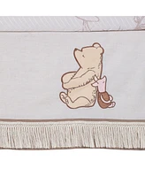 Lambs & Ivy Disney Baby Pooh Bear & Pals Cotton 3Piece Nursery Crib Bedding Set