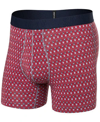 Saxx Men's DropTemp Printed Cooling Boxer Briefs