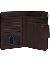Mancini Women's Sonoma Rfid Secure Clutch Wallet