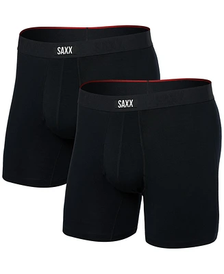 Saxx Men's Vibe Xtra -Pk. Solid Boxer Briefs