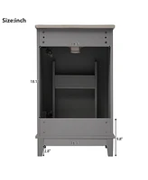 20" Vanity Cabinet with Basin and Soft-Close Door