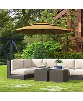 Streamdale Furniture 9FT 3-Tier Patio Umbrella with Tilt