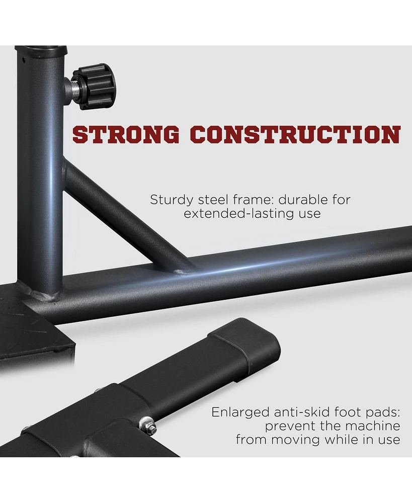 Streamdale Furniture Sissy Squat Machine for Home Gym, Workout Station for Abs, Hip, Glutes & Quads