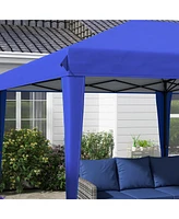 Streamdale Furniture Heavy Duty Pop-Up Canopy Tent (10' x 19.2')