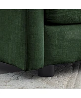 Streamdale Furniture Chenille Fabric Ottomans: Perfect Sofa Companions