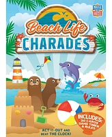 Masterpieces Beach Life Charades Card Game for Kids and Families