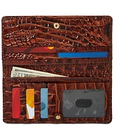 Brahmin Ady Wallet Vanderbilt Embossed Leather Wallet