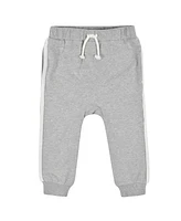 Gerber Baby Boys Mustard & Gray Joggers, 3-pack