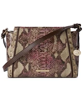 Brahmin Hillary Melbourne Embossed Leather Crossbody Bag