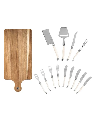 French Home Laguiole 14 Piece Charcuterie with Wood Serving Board