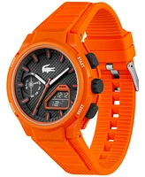 Lacoste Men's LC33 Silicone Strap Watch 45mm