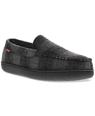 Levi's Men's Fields Buffalo Plaid Slippers