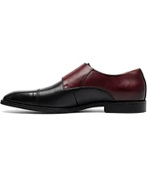 Stacy Adams Men's Raythorne Cap Toe Double Monk Strap Shoes