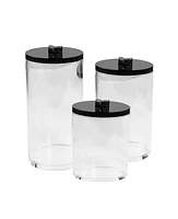 Lainy Home Crystal Canisters, Set of 3