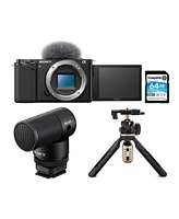 Sony Alpha Zv-E10 Aps-c Interchangeable Lens Mirrorless Vlog Camera Bundle