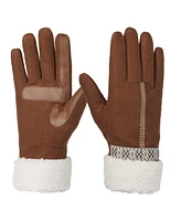 Isotoner Women's Lined Microsuede Water Repellent Glove