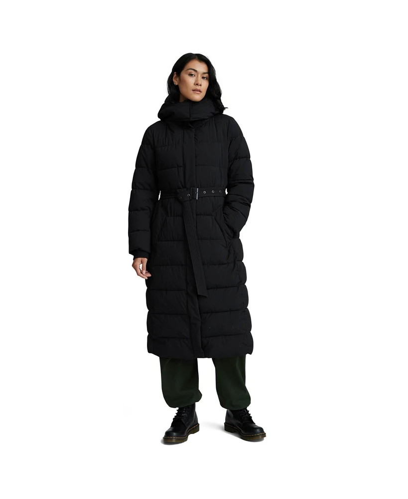 Nvlt Women's Longline Belted Puffer