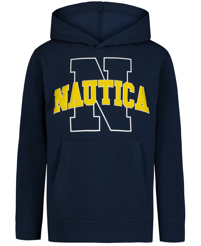 Nautica Big Boys Old School Pullover Hoodie